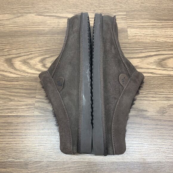 Eddie Bauer Firelight Moc Scuff Mens shoes Brown 13 M Shearling Slippers main image 9